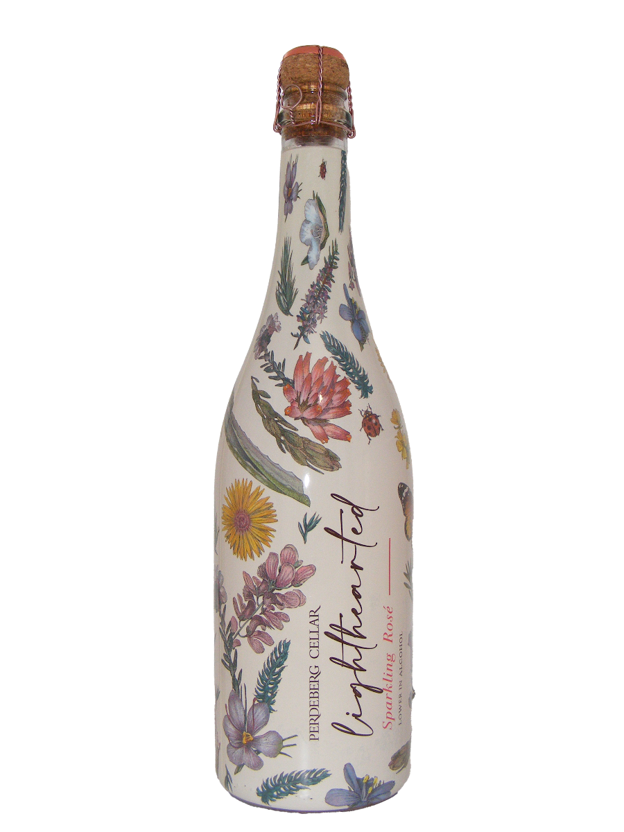 Perdeberg Cellar Lighthearted Sparkling Rosé NV - Western Cape 750ml