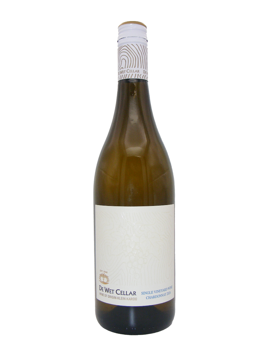 De Wet Single Vineyard Chardonnay 2024 - Worcester 750ml