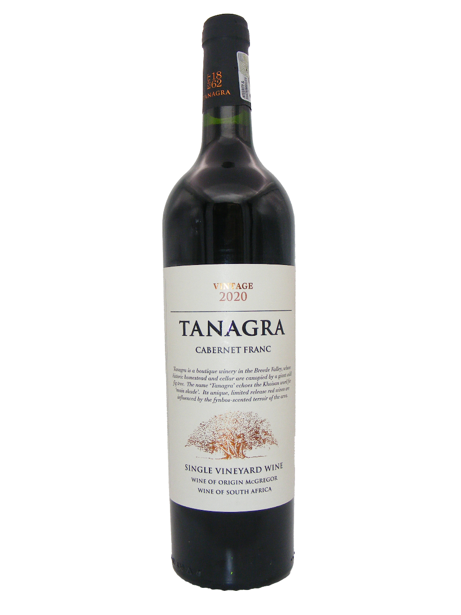 Tanagra Cabernet Franc 2020 (Single Vineyard Wine) - McGregor 750ml